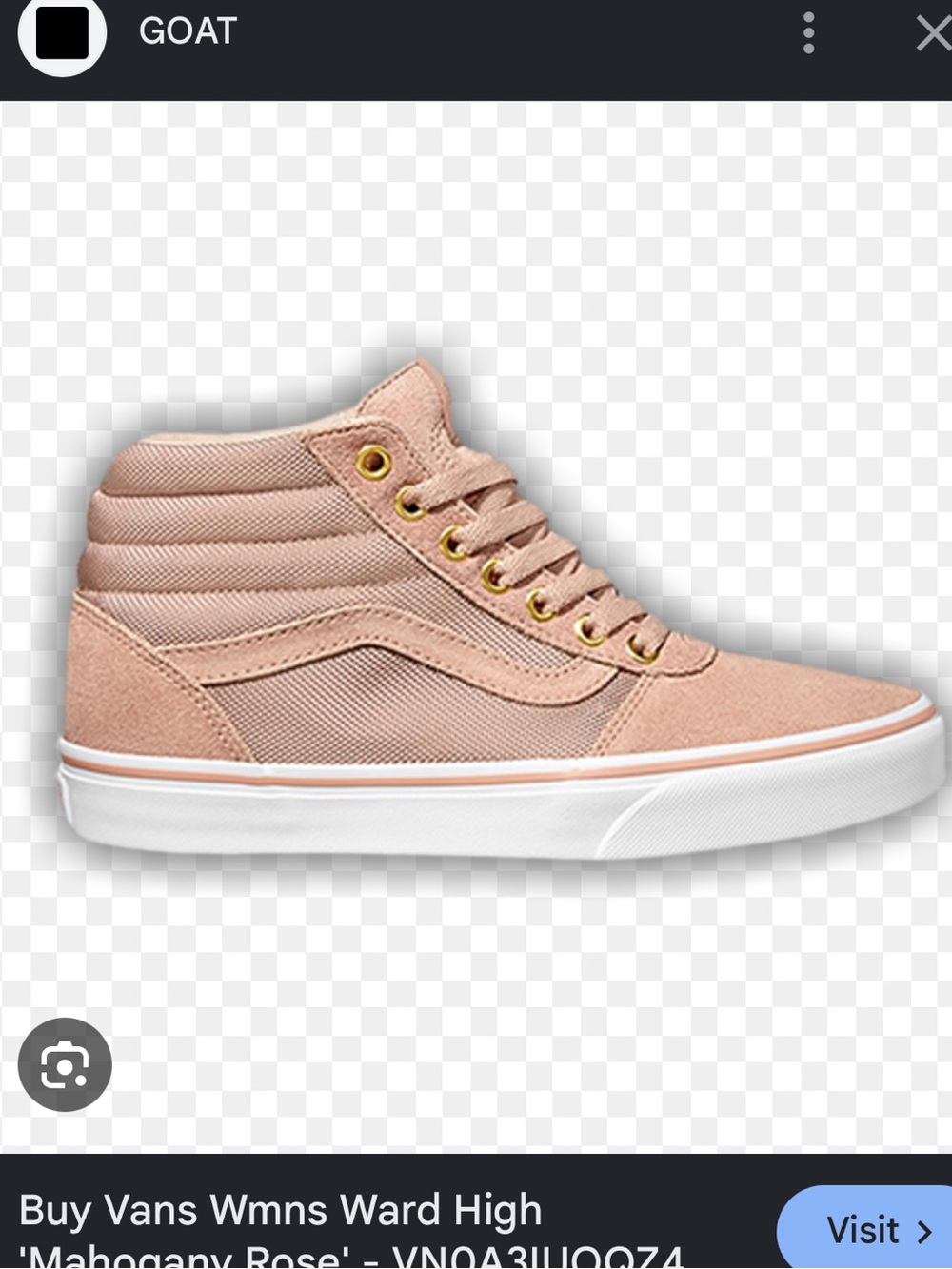 Vans Ward Hi Mohagany rose